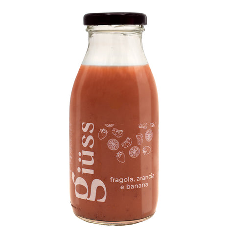 Bevanda fragola arancia banana