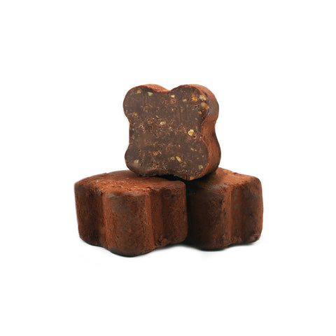 Truffe au chocolat noir - cube